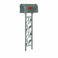 Special Lite Floral Curbside with Floral Mailbox Post, Verde Green SCF-1003_450-VG